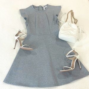 BCBGeneration Gray Skater Dress